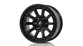 Fuel Torque Matte Black 17x9 Wheels By Hot Tracks