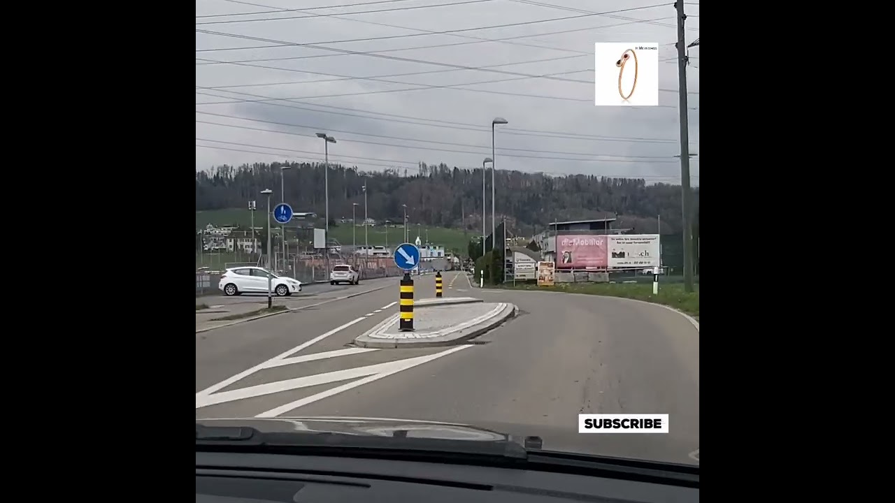 On the road of Siebnen a