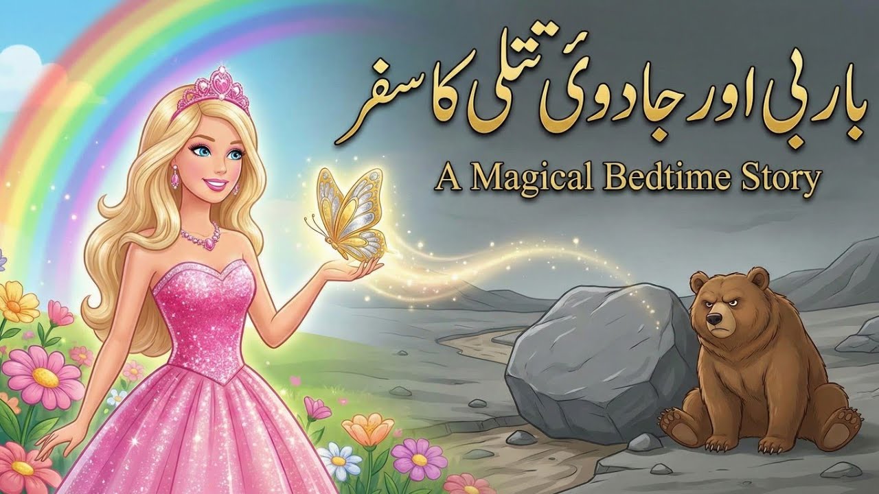 Barbie Aur Jadui Titli | Barbie & The Magical Butterfly Story in Urdu | Bedtime Stories for Kids 
