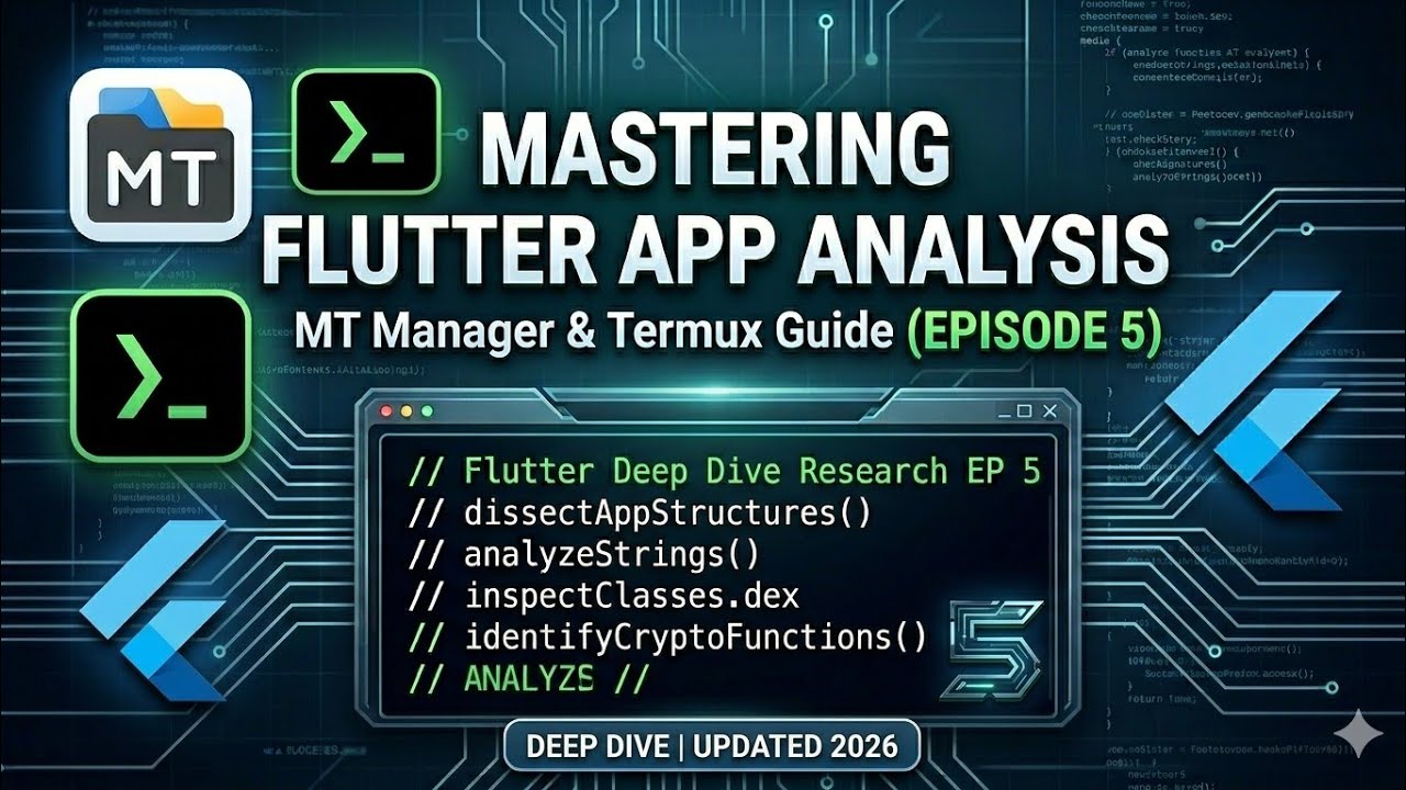 Mastering Flutter App Analysis (Episode 4) | MT Manager & Termux Guide ...