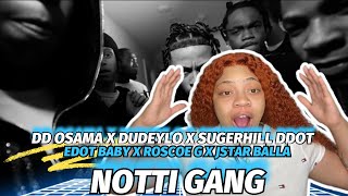 REDSLAY REACTS TO DD OSAMA x Dudeylo x Sugarhill Ddot  x EdotBaby x Roscoe GxJstar Balla- Notti Gang