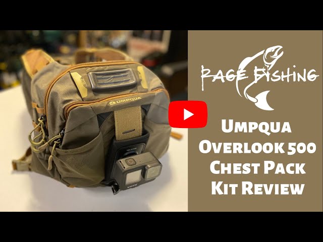 UMPQUA OVERLOOK 500 CHEST PACK KIT REVIEW - What's in my steelhead chest  pack? Watch to see! 