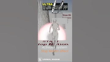 Post process and Stop Motion activation system - Unreal Engine