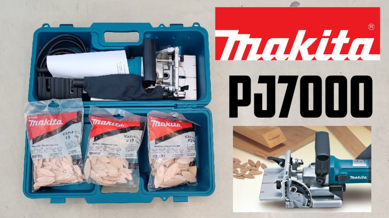 Makita PJ7000 Plate Joiner YouTube