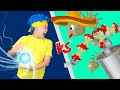 Playing games with chacha chicky  boom  d billions kids songs