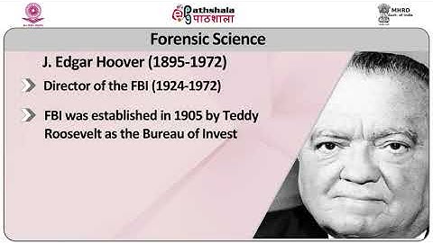 P-05:M-01. Forensic Science: History, principles, Division  and Ethics in Forensic Science