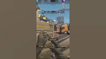 Overpass 1v4 clutch #twitch  #cs2 #shorts #overpass #clutch  #gaming