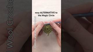 Crochet tutorial for an easy alternative to the Magic Circle
