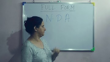 Full form of NDA