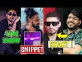 Emiway tu tera dhek song snippet   mc stan haidrabad live concert  fing react on krna song 