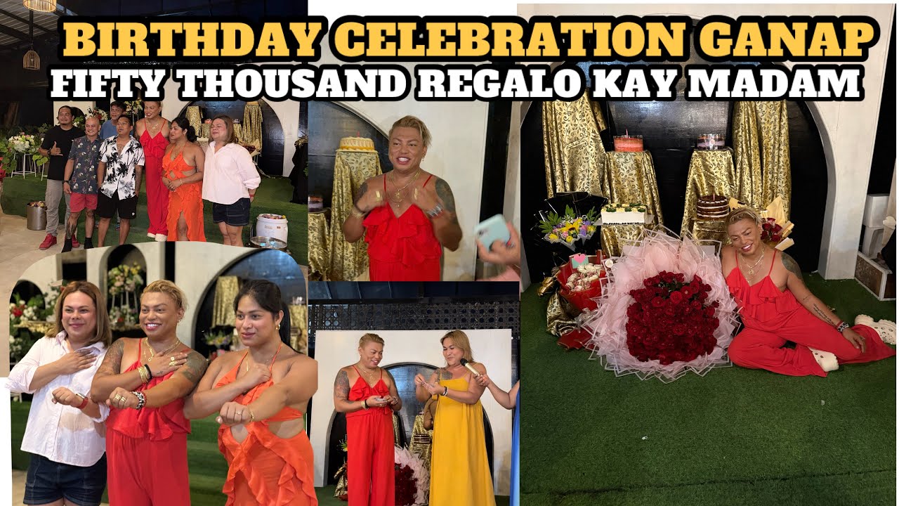 GANAP SA BIRTHDAY CELEBRATION NI MADAM |  PASABOG NA SURPRESA @SimplyAmory 