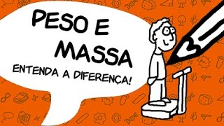 #QuerQueDesenhe? 1 - Peso e Massa! Entenda finalmente a diferença