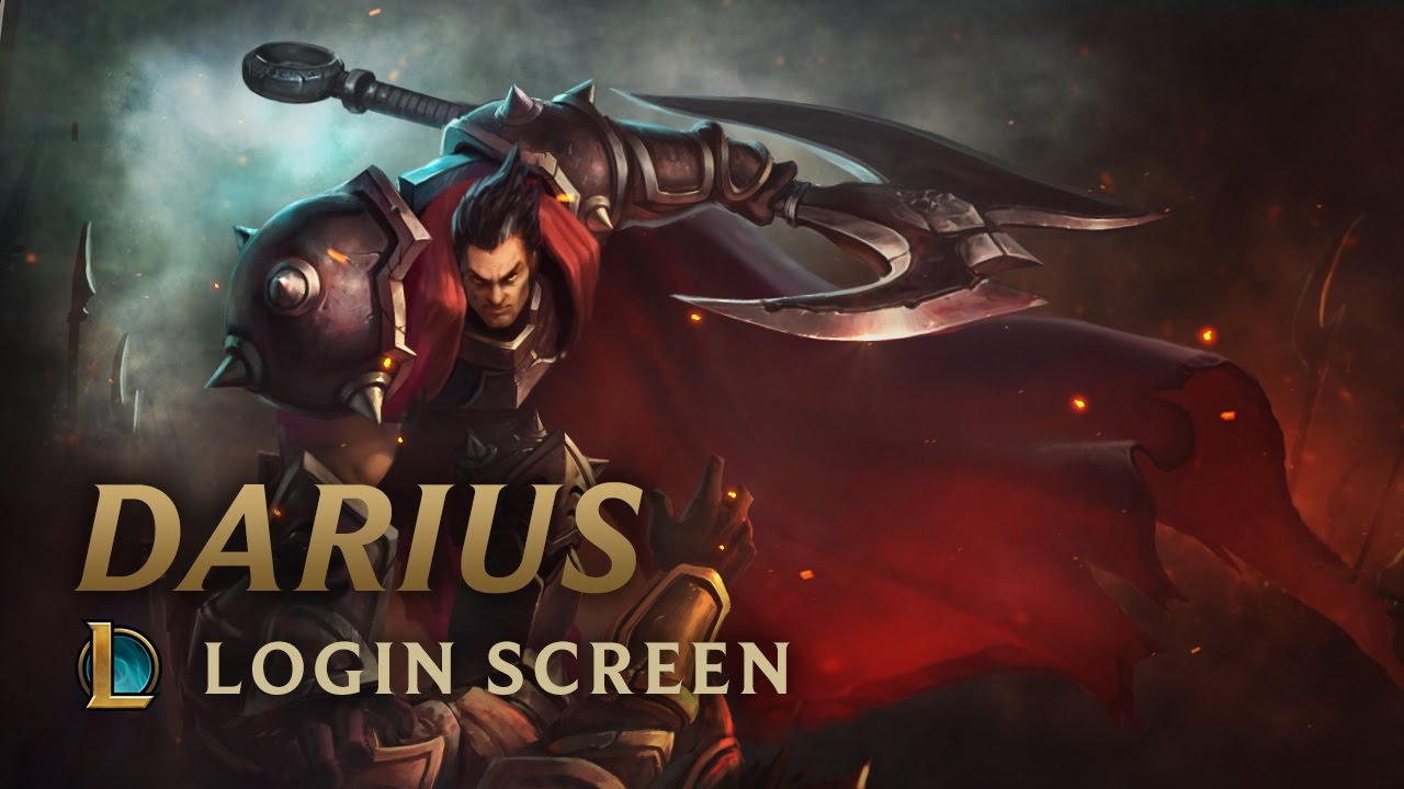 lommeregner Doven revolution Darius, the Hand of Noxus | Login Screen - League of Legends - YouTube