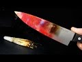 Experiment glowing 1000 degree knife vs weed