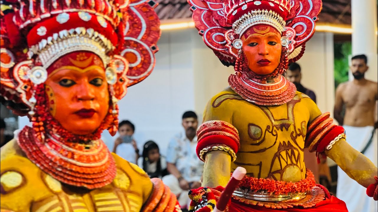 ദൈവം ഇരുവരും 🙏🏻🔥ഇളങ്കരുവനും-പൂതാടിയും / Ilankaruvan-poothadi vellattam / Nittukomath Theyyam 2025