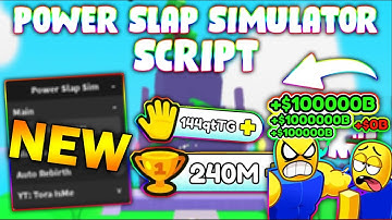 *NEW* Power Slap Simulator Script (PASTEBIN 2024) (INF POWER, WINS AUTOFARM, AUTO REBIRTH )