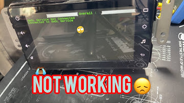MARUTI SUZUKI HARMAN CAR STEREO NOT WORKING || HARMAN SWDL service not connected issue ||