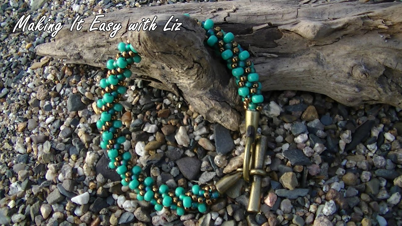 Part I Easy Kumihimo Beaded Bracelet