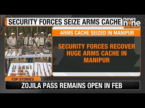 Security Forces Recover Huge Cache of Arms & Explosives in Manipur’s ...