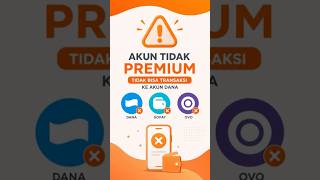 cara transfer E-Wallet DANA/GOPAY/OVO non premium ke DANA #dana #dananonpremium