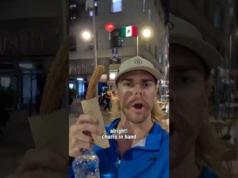 0 50 Churro In Mexico City Mexicotravel CDMX Travel Backpacking Streetfood Mexico 