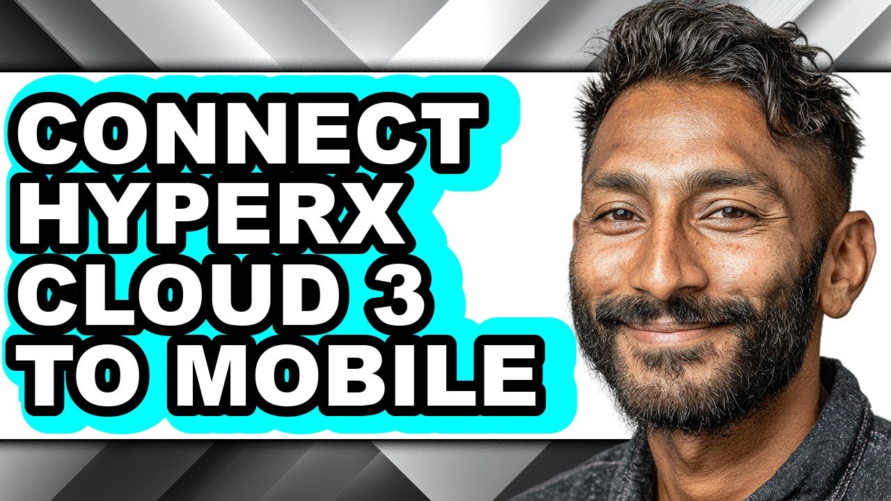 How to Connect Hyperx Cloud 3 to Mobile (only Way)