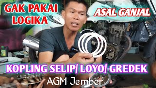 AKIBAT ASAL GANJAL ‼️🇮🇩 MOTOR JADI GREDEG, KOPLING SELIP DAN LOYO