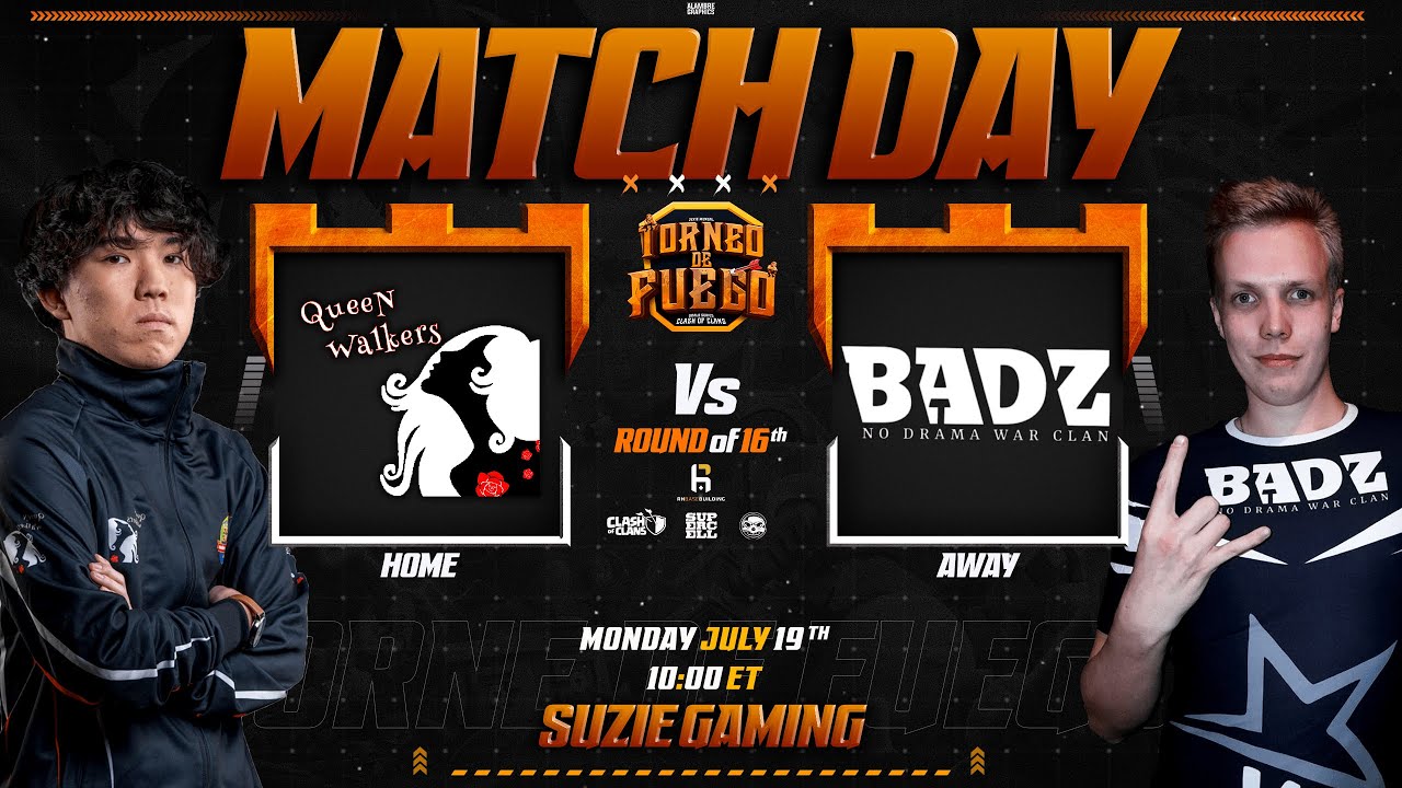 QueeN Walkers vs Badzinger & NGT Legends vs Team SECHS (TORNEO DE FUEGO Round of 16)