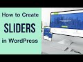 How to create sliders in wordpress site  digital badi