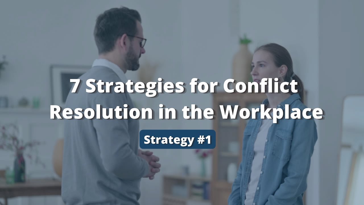 Be Proactive, Not Reactive | 7 Strategies for Conflict Resolution in ...