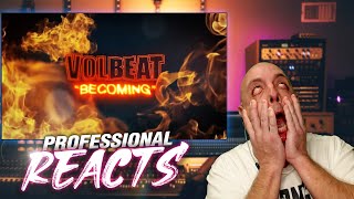 Video thumbnail of "Volbeat "Becoming" REACTION & Analysis by a Professional Music Listener"