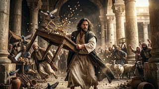 Why Did Jesus Overturn the Temple Tables? The Shocking Truth Revealed #biblicalstories #4k #bible