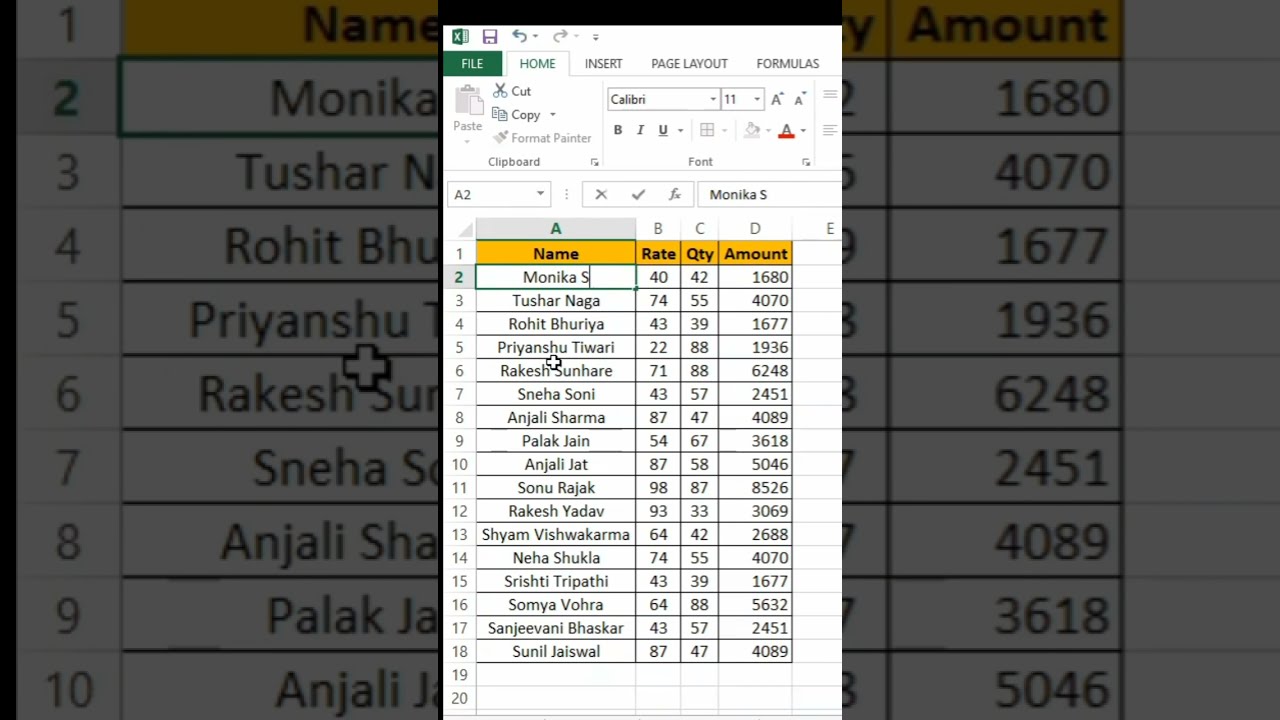 How To Use Function F2 Key In MS Excel YouTube How To Use Function F2 Key In MS Excel YouTube