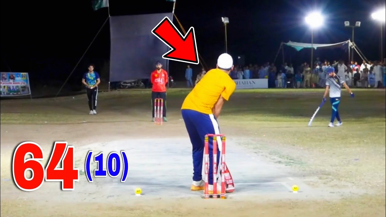 NO LOOK KC 😱🧐 64 RUNS CHASED IN JUST 10 BALLS BEST MATCH IN CRICKET ...