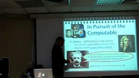 Alan Turing public lecture by Barry Cooper in Hong Kong Part 1