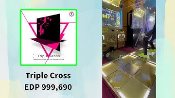 【DDR】Triple Cross EDP 999,690