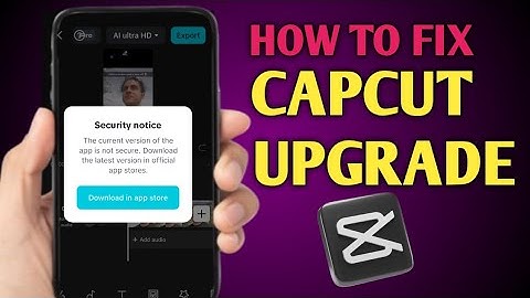 Fix CapCut Update Popup Problem | CapCut Update Button Problem Solution (2025)