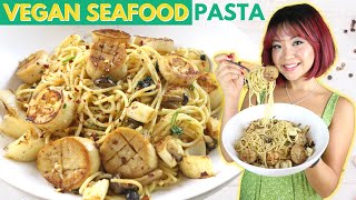 VEGAN SEAFOOD PASTA RECIPE