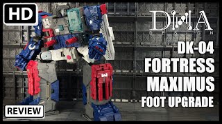 DNA Design DK-04 Fortress Maximus Foot Upgrade kit