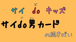 サイdo男(メン)カード遊び方～実践編～