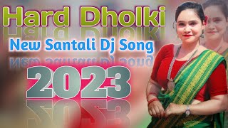 Hard Dholki️ New Santali Dj Song 2023️ Saraswati Puja Special ️ Procession Style Mix