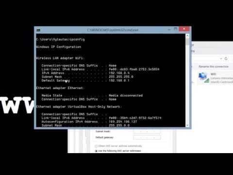 Kaip sužinoti ir pasikeist IP adresa windows