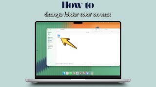 How to change folder color on Mac