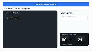 Can You Solve This Python String Slice 🐍