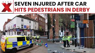 Derby Horror: Car Strikes Pedestrians, Seven Injured, Driver Arrested