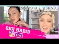 GIGI HADID IG LIVE - MAKE UP TUTORIAL Using Maybelline Cosmetics MAY 20, 2020