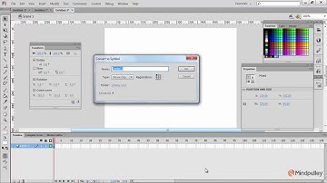017 Animated button - Adobe Flash Tutorial in Hindi
