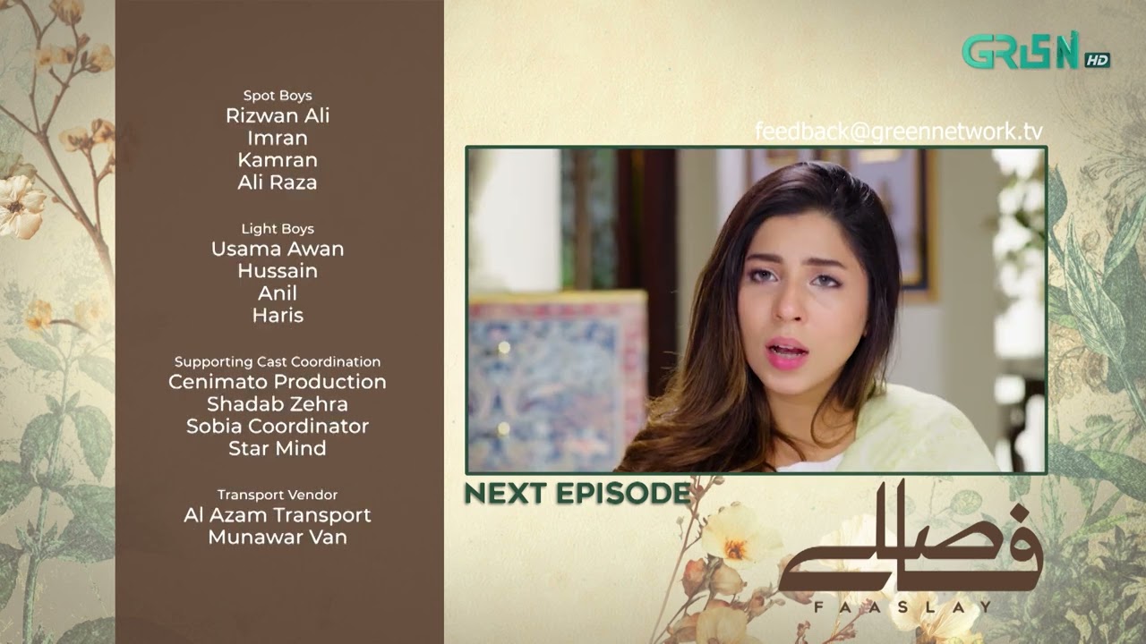 Faaslay Next Episode 37 | Ali Ansari | Saboor Aly | Multiverse Entertainment