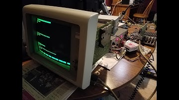 IBM 3178 Monochrome Terminal Monitor Runs on PC