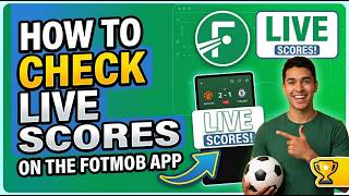 How to check live score in FotMob